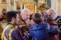 Божественная литургия в Великий Четверток, воспоминание Тайной Вечери