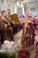 Божественная литургия в Великий Четверток, воспоминание Тайной Вечери