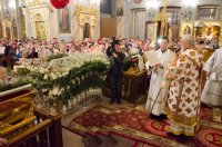 Преосвященнейший Стефан возглавил праздничные Пасхальные богослужения Преосвященнейший Стефан возглавил праздничные Пасхальные богослужения