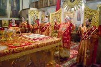 Преосвященнейший Стефан возглавил праздничные Пасхальные богослужения Преосвященнейший Стефан возглавил праздничные Пасхальные богослужения