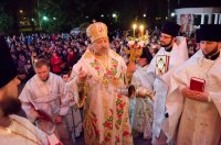 Преосвященнейший Стефан возглавил праздничные Пасхальные богослужения Преосвященнейший Стефан возглавил праздничные Пасхальные богослужения