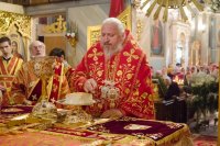 Преосвященнейший Стефан возглавил праздничные Пасхальные богослужения Преосвященнейший Стефан возглавил праздничные Пасхальные богослужения