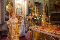 Преосвященнейший Стефан возглавил праздничные Пасхальные богослужения Преосвященнейший Стефан возглавил праздничные Пасхальные богослужения