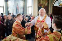 Божественная литургия в праздник иконы Божией Матери "Иверская"