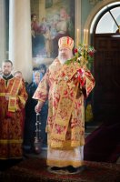 Божественная литургия в праздник иконы Божией Матери "Иверская"