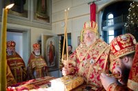 Божественная литургия в праздник иконы Божией Матери "Иверская"