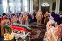 Божественная литургия в праздник иконы Божией Матери "Иверская"