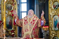 Божественная литургия в праздник иконы Божией Матери "Иверская"