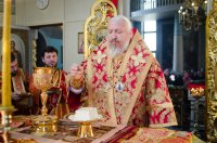 Божественная литургия в праздник иконы Божией Матери "Иверская"