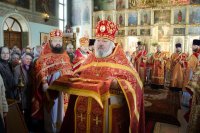 Божественная литургия в праздник иконы Божией Матери "Иверская"