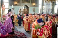 Божественная литургия в праздник иконы Божией Матери "Иверская"