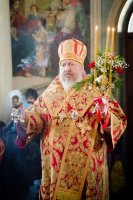 Божественная литургия в праздник иконы Божией Матери "Иверская"