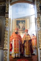 Божественная литургия в праздник иконы Божией Матери "Иверская"