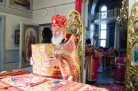 Божественная литургия в праздник иконы Божией Матери "Иверская"