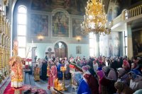 Божественная литургия в праздник иконы Божией Матери "Иверская"