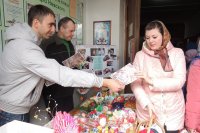 Пасхальная благотворительная выставка-ярмарка «Чудесное мгновение в Христово Воскресение» Пасхальная благотворительная выставка-ярмарка «Чудесное мгновение в Христово Воскресение»