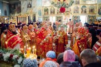 Соборное богослужение духовенства Гомельской епархии Соборное богослужение духовенства Гомельской епархии