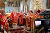 Соборное богослужение духовенства Гомельской епархии Соборное богослужение духовенства Гомельской епархии