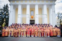 Соборное богослужение духовенства Гомельской епархии Соборное богослужение духовенства Гомельской епархии
