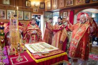 Божественная литургия в праздник иконы Божией Матери "Живоносный Источник"