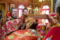 Божественная литургия в праздник иконы Божией Матери "Живоносный Источник"