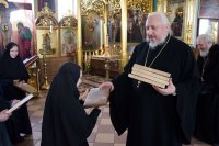 Преосвященный Стефан совершил рабочую поездку в Свято-Иоанно-Кормянский женский монастырь