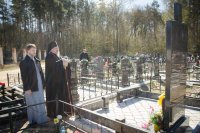 Преосвященнейший Стефан совершил чин освещения престола и храма вмч. Дмитрия Солунского