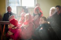 Преосвященнейший Стефан совершил чин освещения престола и храма вмч. Дмитрия Солунского