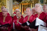 В Свято-Петро-Павловском кафедральном соборе города Гомеля выступил мужской хор из Голландии В Свято-Петро-Павловском кафедральном соборе города Гомеля выступил мужской хор из Голландии