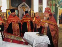 СВЕТЛОГОРСК. Заупокойная лития по погибшим участникам ликвидации катастрофы в храме святых апп. Петра и Павла г. Светлогорска