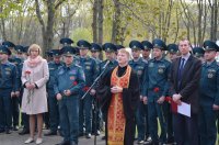  Священнослужитель принял участие в митинге, посвященому 31-й годовщине катастрофы на Чернобыльской АЭС