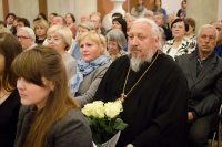 Преосвященный Стефан посетил Пасхальный концерт камерного хора Гомельской областной филармонии