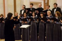 Преосвященный Стефан посетил Пасхальный концерт камерного хора Гомельской областной филармонии
