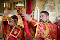 День жен-мироносиц в Спасо-Преображенском храме г. Гомеля