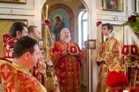 День жен-мироносиц в Спасо-Преображенском храме г. Гомеля