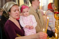 День жен-мироносиц в Спасо-Преображенском храме г. Гомеля