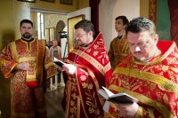 День жен-мироносиц в Спасо-Преображенском храме г. Гомеля