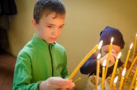 День жен-мироносиц в Спасо-Преображенском храме г. Гомеля