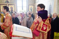 День жен-мироносиц в Спасо-Преображенском храме г. Гомеля