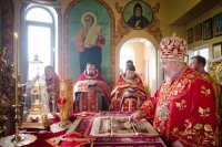 День жен-мироносиц в Спасо-Преображенском храме г. Гомеля