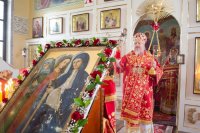 День жен-мироносиц в Спасо-Преображенском храме г. Гомеля