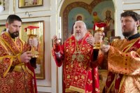 День жен-мироносиц в Спасо-Преображенском храме г. Гомеля