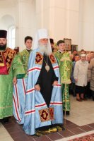 Преосвященный Стефан сослужил за Божественной литургией митрополиту Черниговскому и Новгород-Северскому Амвросию