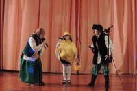 Священник принял участие в пасхальном представлении в Доме-интернате для ветеранов войны, труда и инвалидов «Васильевка»