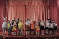 Священник принял участие в пасхальном представлении в Доме-интернате для ветеранов войны, труда и инвалидов «Васильевка»