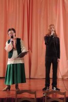 Священник принял участие в пасхальном представлении в Доме-интернате для ветеранов войны, труда и инвалидов «Васильевка»