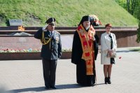 Торжественный митинг и церемония возложения венков и цветов, посвящённые Дню Победы