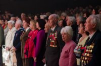 Преосвященнейший Стефан посетил торжественное собрание в Общественном - культурном центре