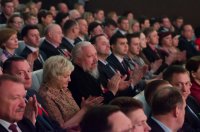 Преосвященнейший Стефан посетил торжественное собрание в Общественном - культурном центре