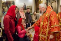 Божественная литургия в день памяти апостола и евангелиста Марка